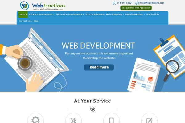 webtractions.com site used Webtractions2