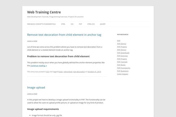 Site using Crayon Syntax Highlighter plugin