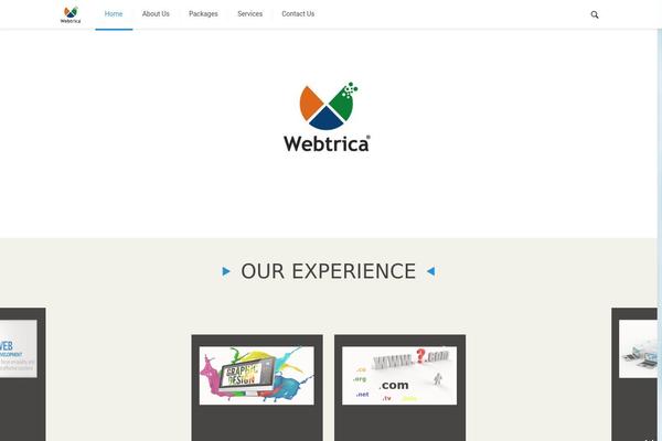 webtrica.com site used Webtrica