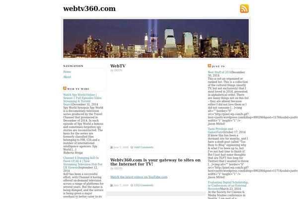 webtv360.com site used Neoclassical