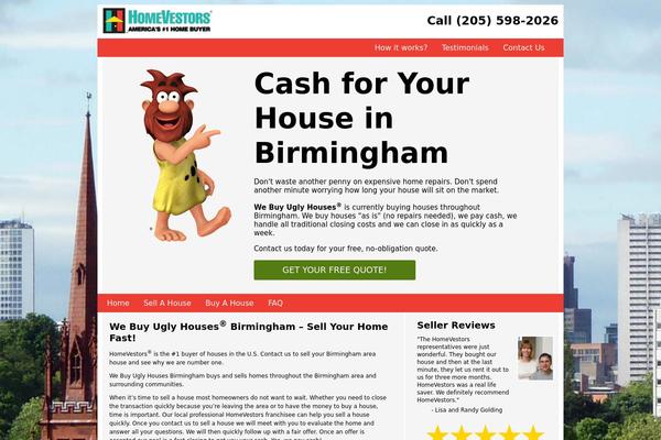 webuyuglyhousesbirmingham.com site used Birmingham