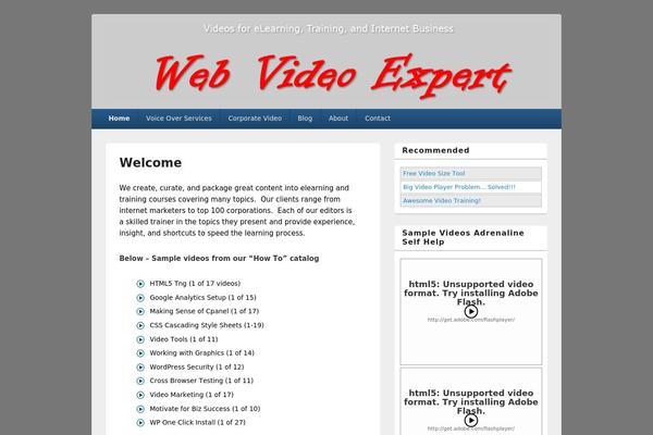 webvideoexpert.com site used Catch Box Pro