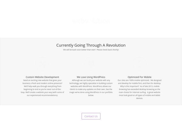 Divi theme site design template sample