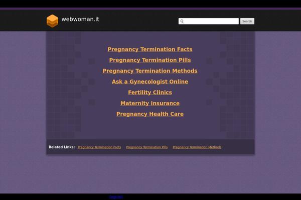 webwoman.it site used F0101