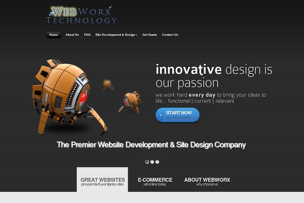 webworxtechnology.com site used Webworx