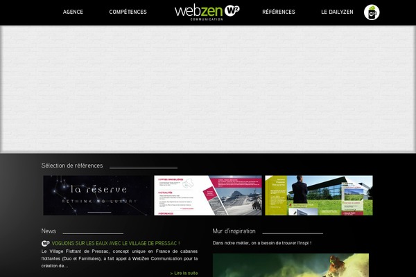 webzen.fr site used Custom_theme