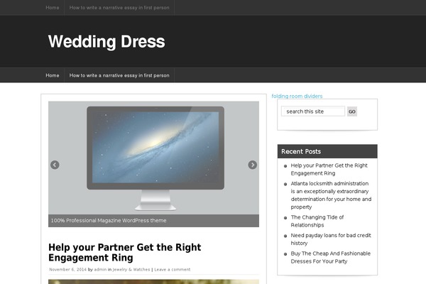 wedding-dress-home.com site used Ant Magazine