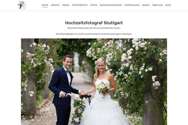 wedding-highlights.com site used Gt3-wp-dixit