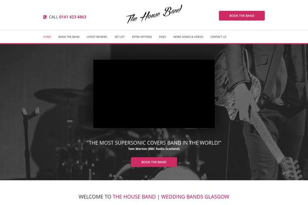 Canvas theme site design template sample