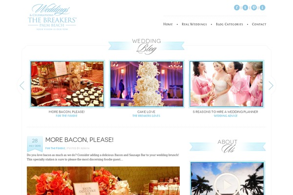 weddingblogbythebreakers.com site used Breakers