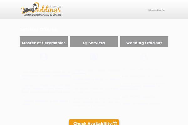 weddingcelebrate.com site used Luxe-child