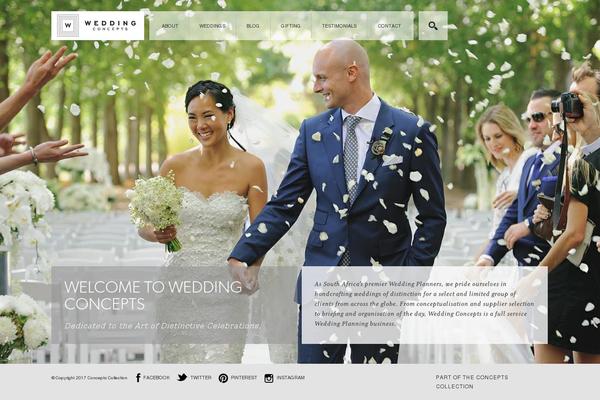 weddingconcepts.co.za site used Concepts_core