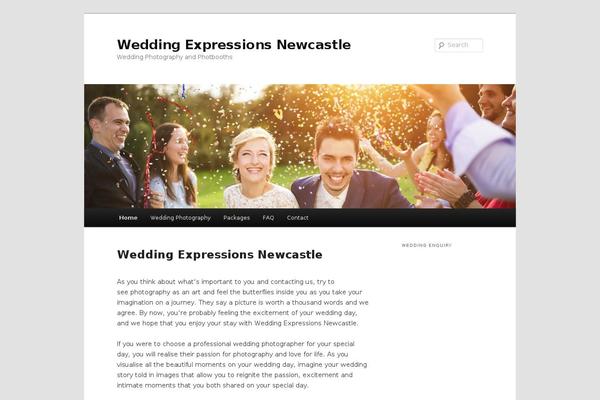 weddingexpressions.com.au site used Twentyeleven-child