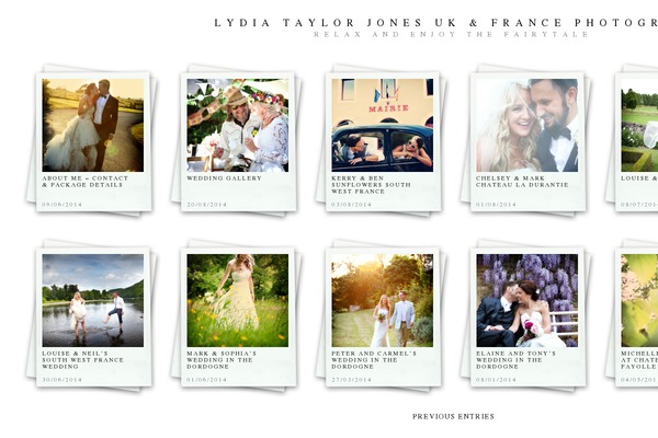 weddingphotographerdordogne.com site used Polaroids