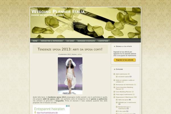 weddingplanneritalia.eu site used Celebrating_matrimony