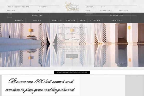 weddings-abroad-experts.com site used Weddings
