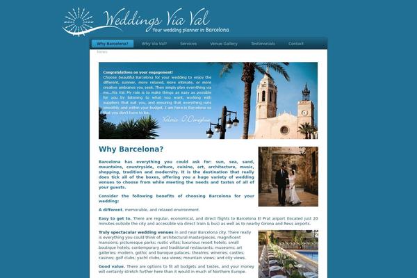 weddingsviaval.com site used Val12