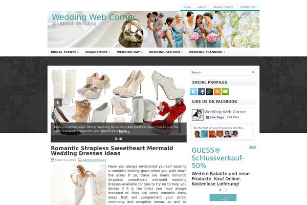 Salient theme site design template sample