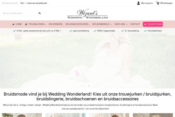 weddingwonderland.nl site used Weddingwonderland