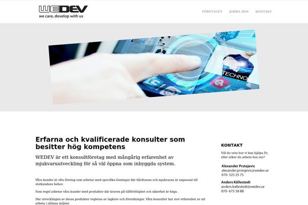 wedev.se site used Sevenstars