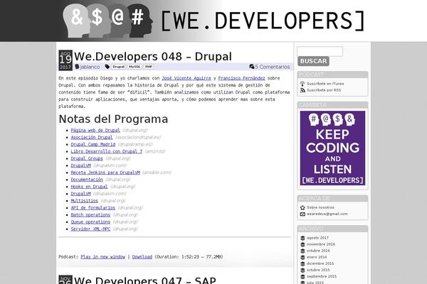 wedevelopers.com site used Zendeveloper