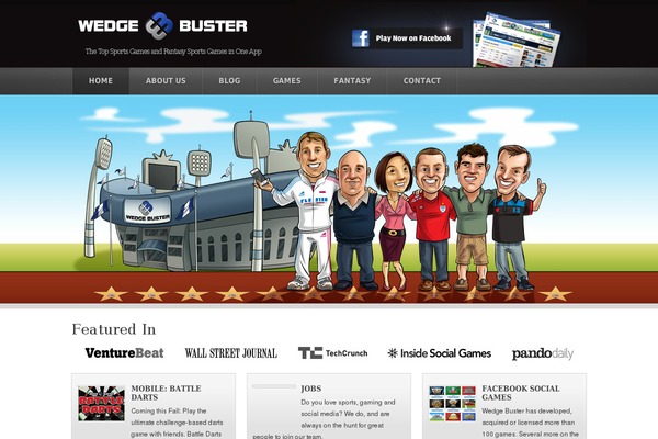 wedgebuster.com site used Theme1397