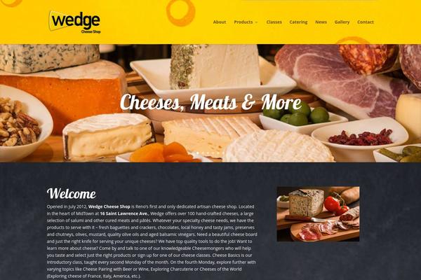 Divi theme site design template sample