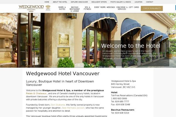 Wedgewood-D theme websites examples