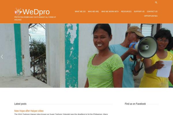wedprophils.org site used Onbusiness