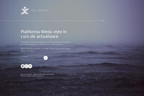 wedu.ro site used Launch