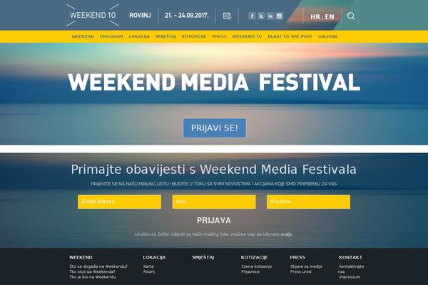 weekendmediafestival.com site used Wmf2015