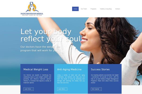 MediCenter theme site design template sample