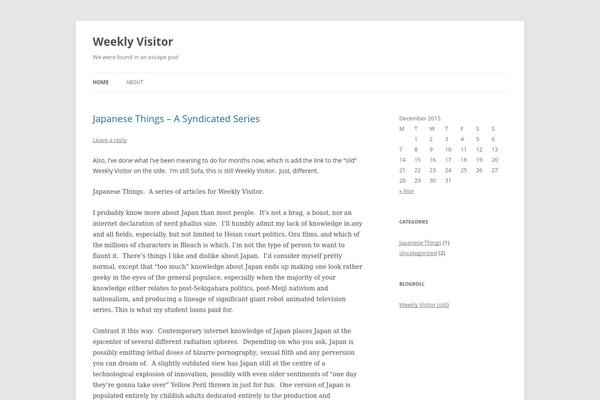 Site using Anti-spam plugin