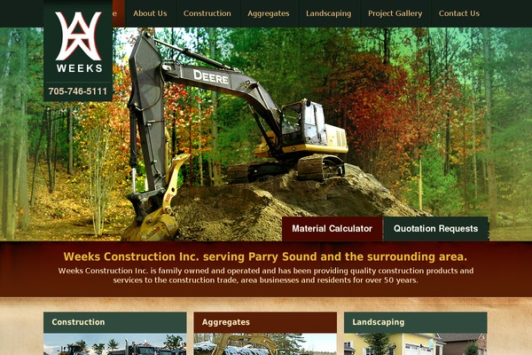 weeksconstruction.com site used Weeksconstruction