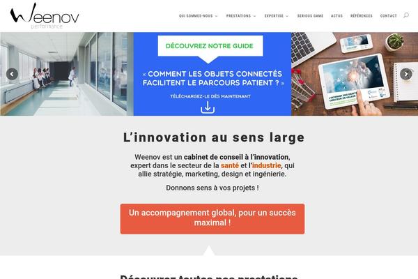 weenov.com site used Divi