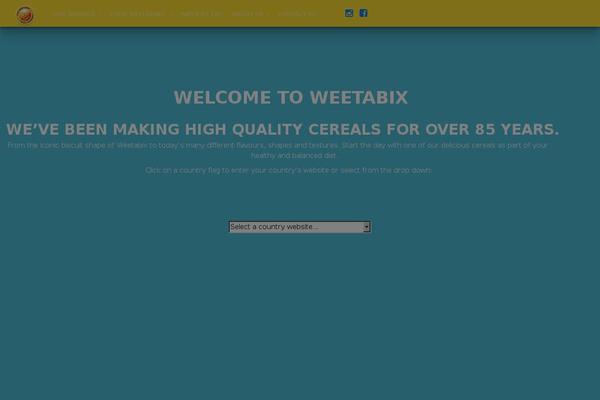 weetabix.com site used Weetabix