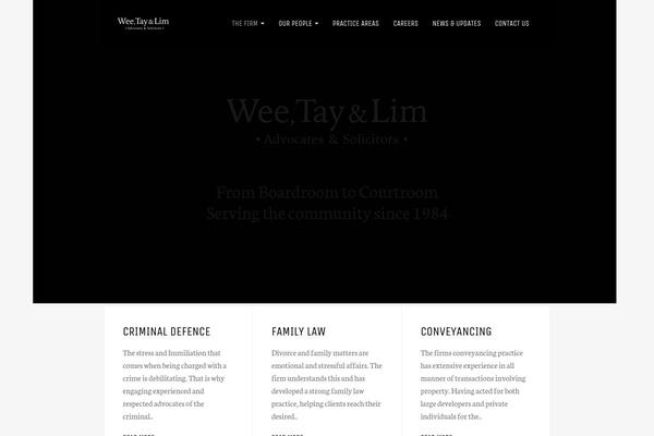 Flax_wp theme site design template sample