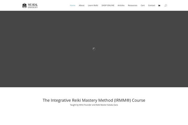 Divi theme site design template sample