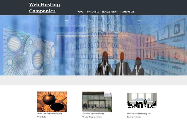 wehostingcompanies.com site used Workfree