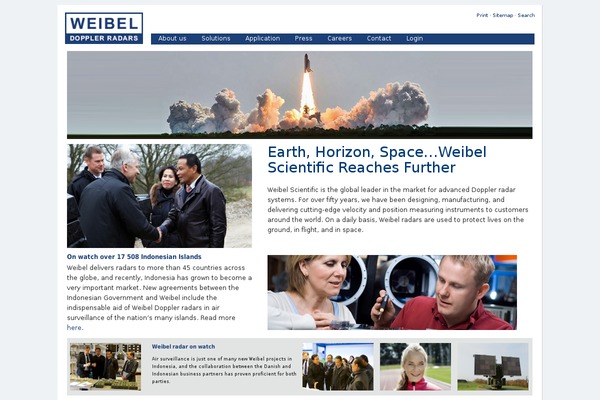 weibel.dk site used Franklytheme