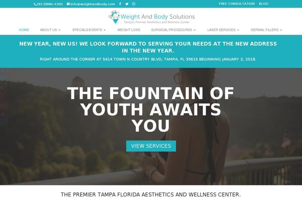 Flourish theme site design template sample
