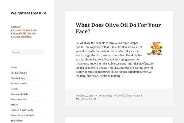 Twenty Thirteen theme site design template sample