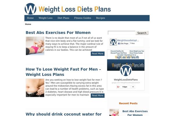 weightlossdietsplans.info site used Never