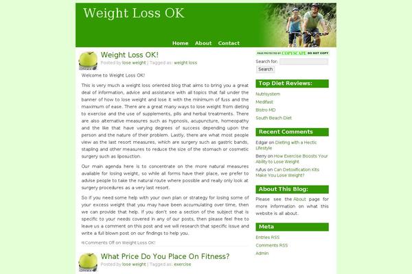 weightlossok.com site used Weightlossok