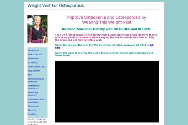 weightvest4osteoporosis.com site used Portada-child