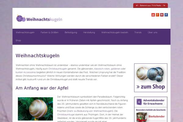 weihnachtskugeln.org site used Weihnachtskugeln.info