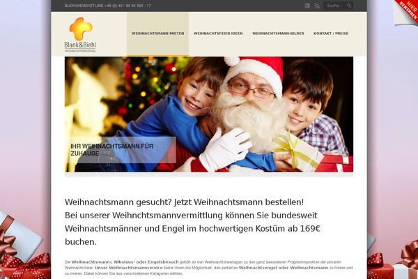 weihnachtsmann-mieten.de site used Blank_und_biehl_theme_promotionpersonal