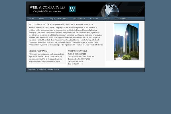 weilco.com site used Corporate-60192