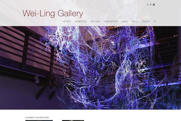 Enfold theme site design template sample
