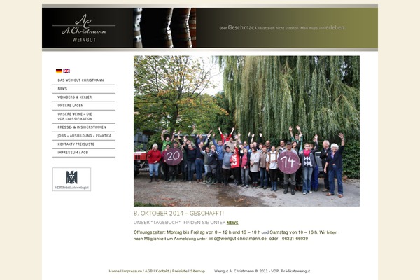 weingut-christmann.de site used Christmann